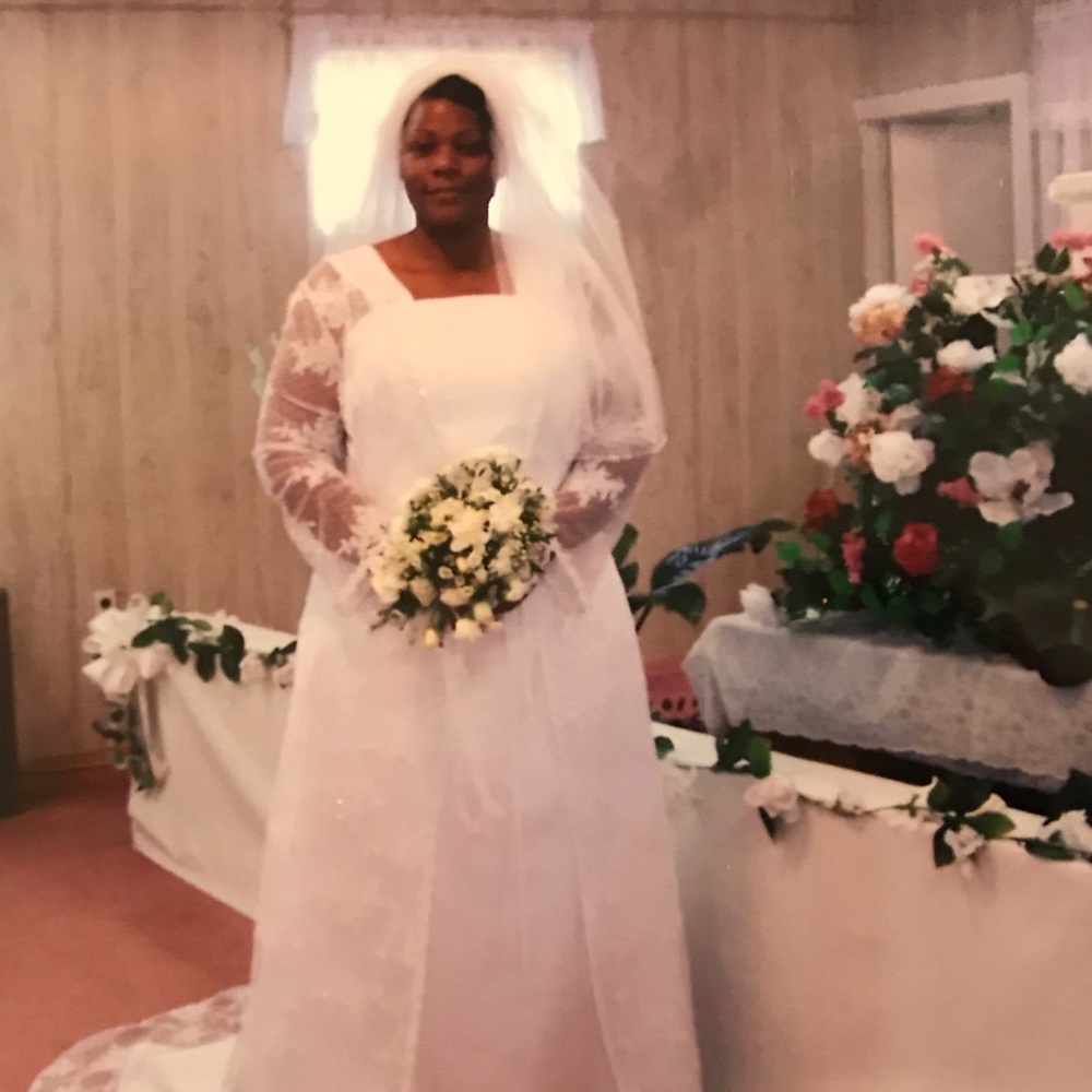 Satin/Lace-Wedding Dress for the Bride to be😍🥰